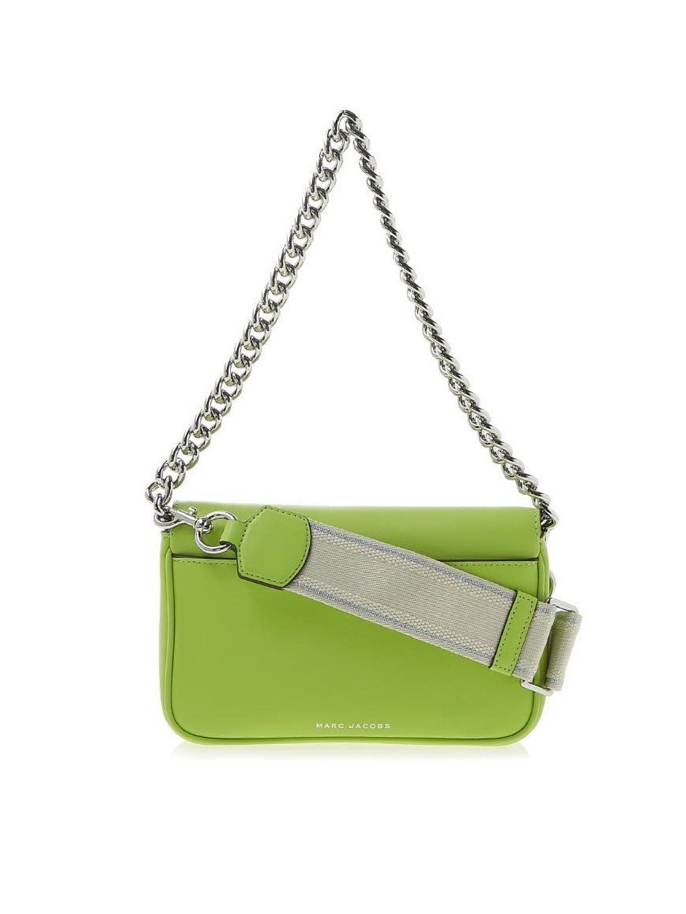 Marc Jacobs ‘The J Marc’ Shoulder Crossbody Bag Green Glow Rare Sold Out Color - Picture 8 of 15